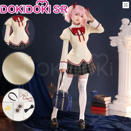Madoka Magica Uniform Cosplay 