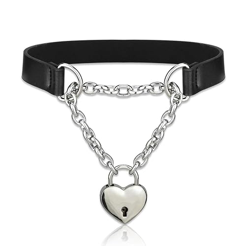 heart lock choker