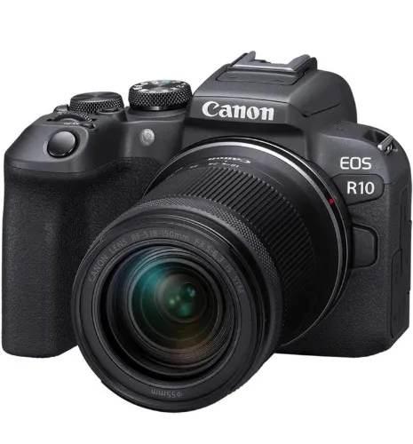 Buy Canon EOS R10 24.2MP RF-S18-150mm f/4.5-6.3 is STM Mirrorless Camera (APS-C Sensor, 4K UHD Video) for Wedding & Content Creators – Black Online at Low Prices in India - Amazon.in