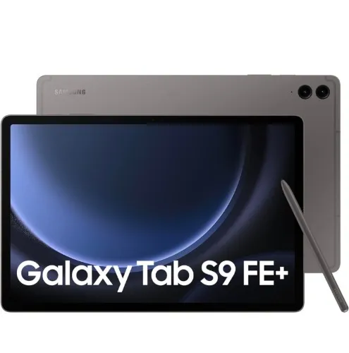 Samsung Galaxy Tab S9 FE+, S Pen in-Box,31.50 cm (12.4 inch) Display, RAM 8 GB, ROM 128 GB Expandable, WiFi+5G, IP68 Tablet, Gray : Amazon.in: Electronics