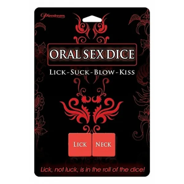 Oral Sex Dice Game: Lick-Suck-Blow-Kiss