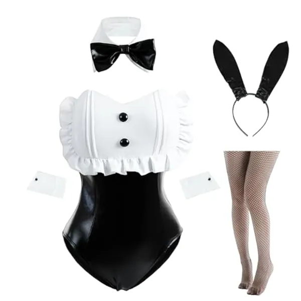 SHANSHAN Womens Ruffle Lace Lolita Blouse Long Sleeve Vicotrian Shirt Top White