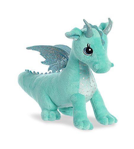Aurora® Enchanting Sparkle Tales™ Willow Dragon™ Stuffed Animal - Magical Adventures - Endless Play - Blue 12 Inches - Plush - 12 inches