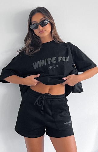 Offstage Oversized Tee Onyx | M/L