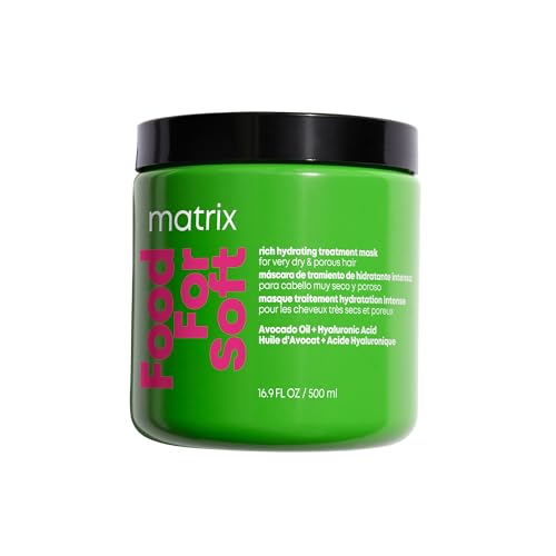 Matrix Rich Hydrating Treatment Hair Mask for Very Dry & Porous Hair,Hydrating Treatment Mask for Dry,Brittle Hair,Moisturizes,Softens,Smooths,With Avocado Oil & Hyaluronic Acid 500ml