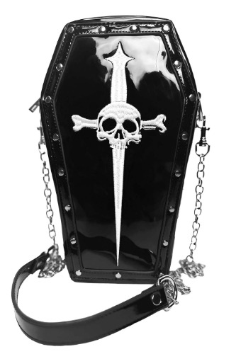 Dagger Coffin Bag | OS / Black