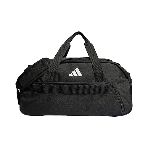 adidas Unisex Tiro League Duffel Bag, Black/White, S