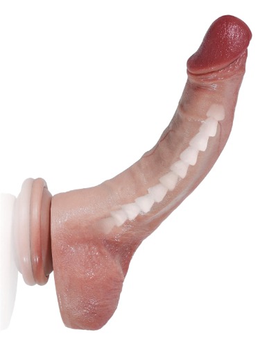 Jodie 7.9" x 1.5" Soft Silicone Flexible Thin Dildo With Keel | Default Title