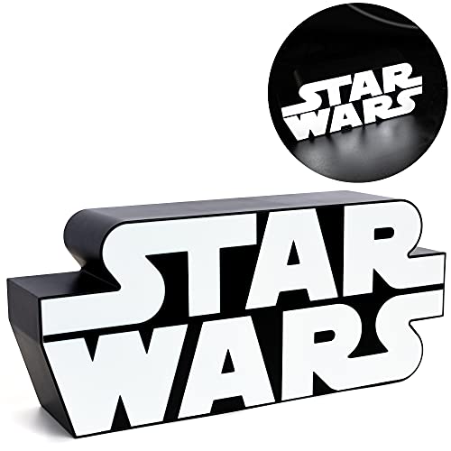 Paladone Star-Wars-Logo-Licht, Wandmontage, freistehend, offizielles Lizenzprodukt, Kunststoff, mehrfarbig, PP8024SW - Star Wars