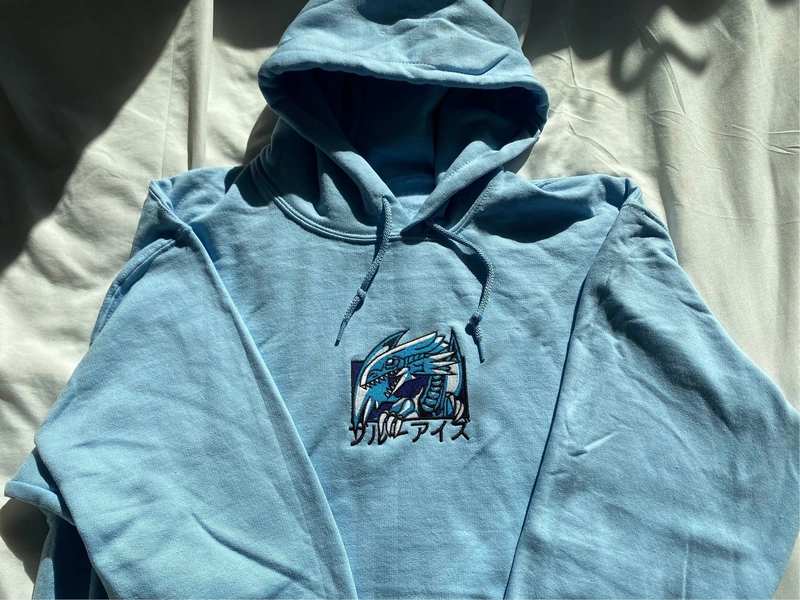 Anime Dragon Card Game Inspired Hoodie