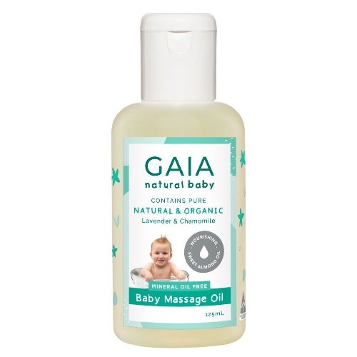 Gaia Natural Baby Baby Massage Oil 125ml