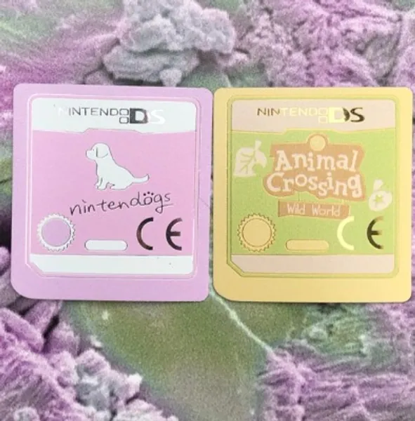 Nintendo DS Cartridge Animal Crossing Nintendogs Cute | Etsy
