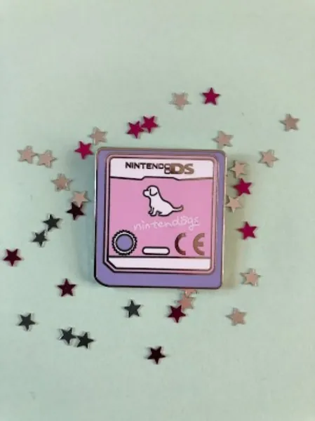 Nintendogs Game Cartridge Inspired Hard Enamel Lapel Pin Badge | Etsy