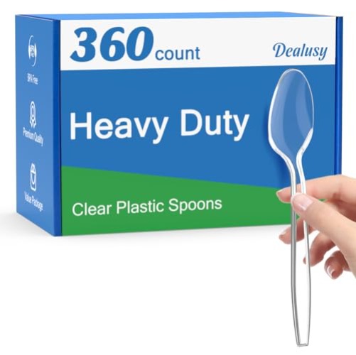 360 Count Plastic Spoons