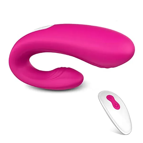 
                            Rechargeable Clitoral and G-Spot Vibrator, Waterproof Couples Vibrator with 9 Powerful Vibrations, Wireless Remote Control Clitoris G Spot Stimulator, Adult Sex Toy for Women Solo Play or Couples Fun
                        