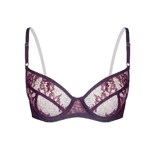 Moonstruck Balconette Bra Velvet - 32C / Velvet