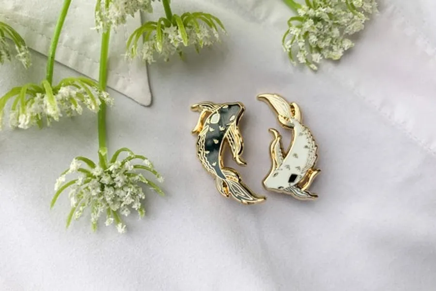 Tui and La Pin Set Spirit Fish Pin Avatar the Last Airbender | Etsy