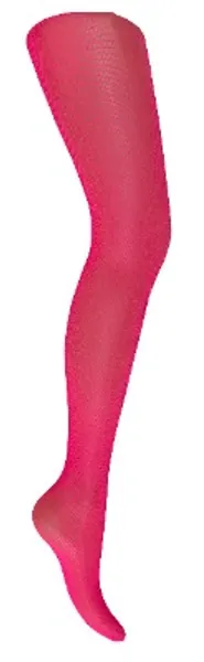 Neon Pink Fishnet Tights