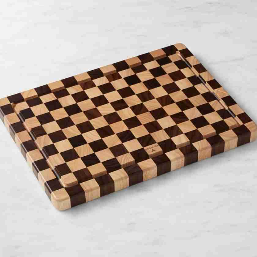 MacKenzie-Childs Checkered Cutting & Carving Board