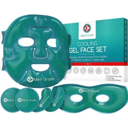 Cooling Face Mask and Cold Eye Mask