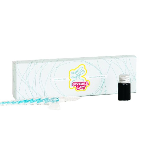 Teal Glass Dip Pen Kit | Default Title