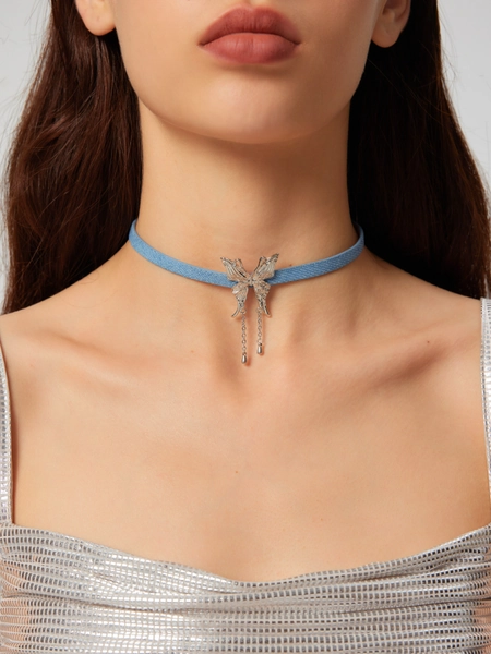 Butterfly Decor Choker