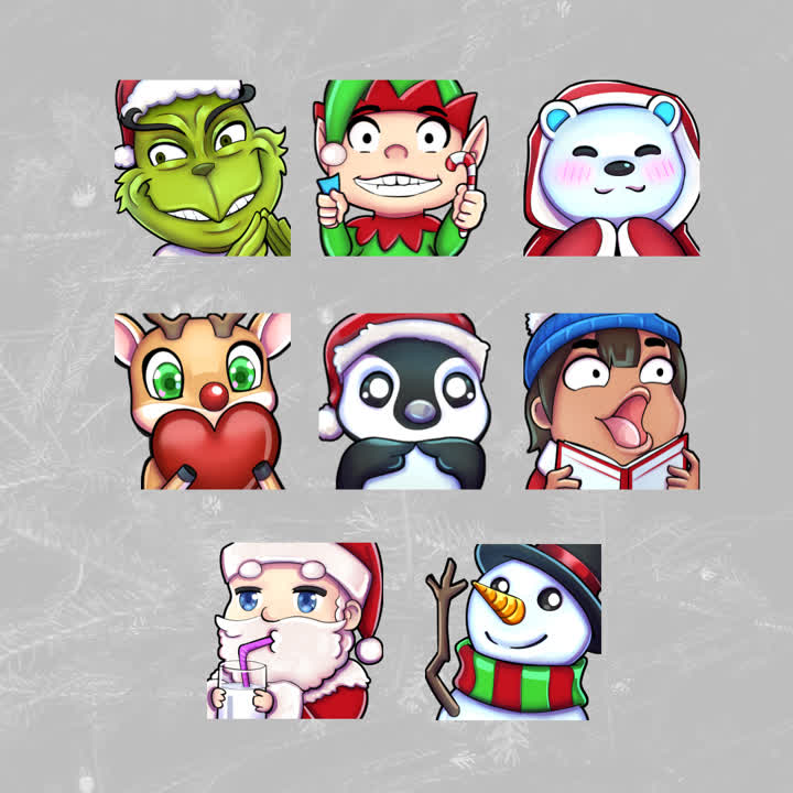Christmas Emotes - Christmas / Static
