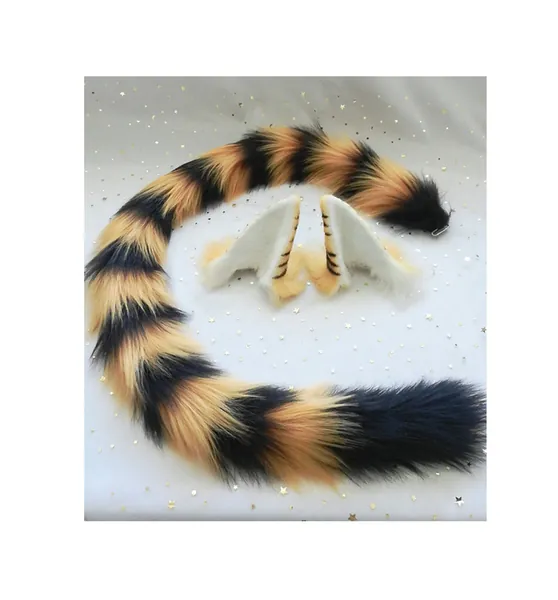 Tiger ears and tail