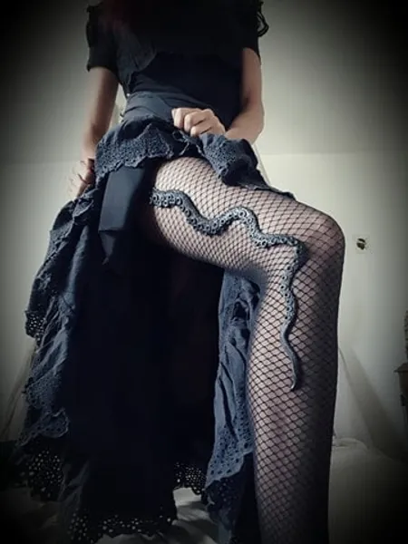 Ausgefallene Strumpfhose Tentakel Mesh