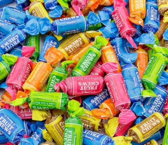 TOOTSIE ROLL FRUIT CHEWS Сandy- Sour Fruit flavor