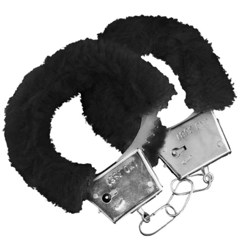 Furry Handcuffs - Black