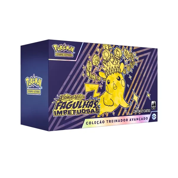 Pokémon TCG, Treinador Avançado Escarlate E Violeta 8 Fagulhas Impetuosas