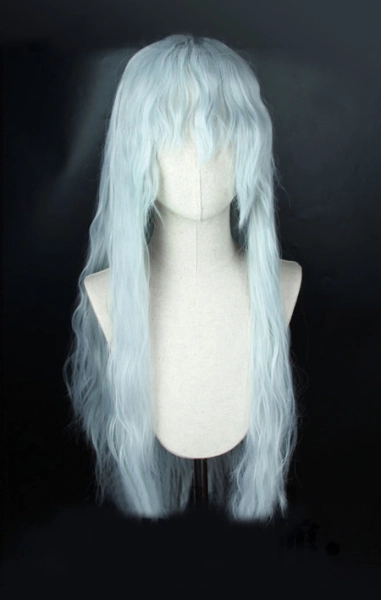 Berserk Griffith Long Silver White Cosplay Wig