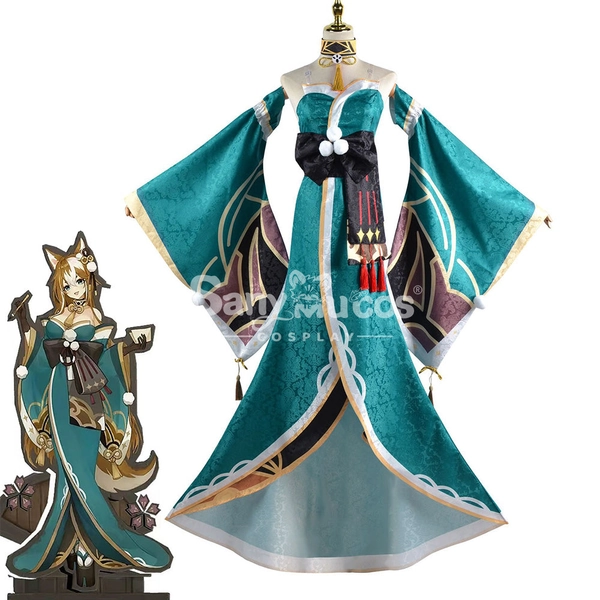 Game Genshin Impact Cosplay Miss Hina Cosplay Costume