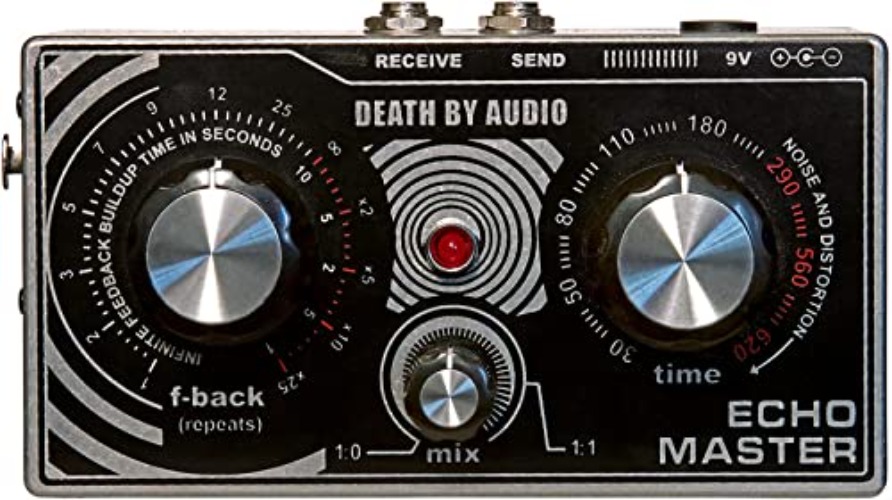 Death By Audio Echo Master Vocal Delay & Preamp w/Effects Loop Pedal