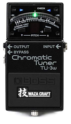 Boss TU-3W Waza Craft Chromatic Tuner with Bypass - Waza - Tuner