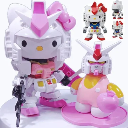 Hello Kitty/Rx-78-2 Gundam SD [Rosa]