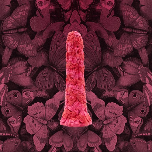 Monarch the Butterfly Dildo - Standard / Add Suction Cup / Firm Shore 10A