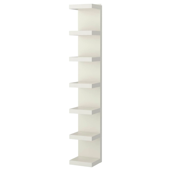 LACK Wall shelf unit - white 11 3/4x74 3/4 "