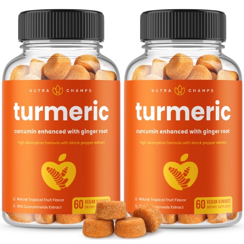 Turmeric & Ginger Gummies - 2 Pack