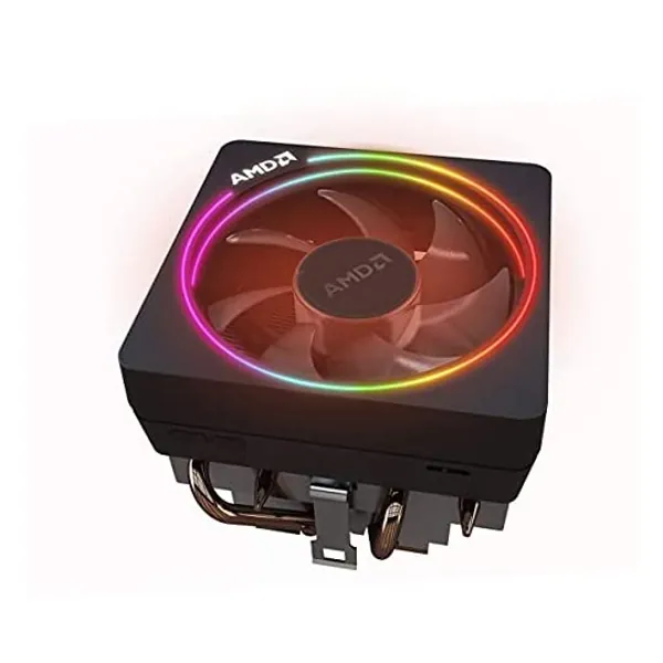 
                            AMD Wraith Prism LED RGB Cooler Fan from Ryzen 7 2700X Processor AM4/AM2/AM3/AM3+ 4-Pin Connector Copper Base/Alum Heat Sink
                        