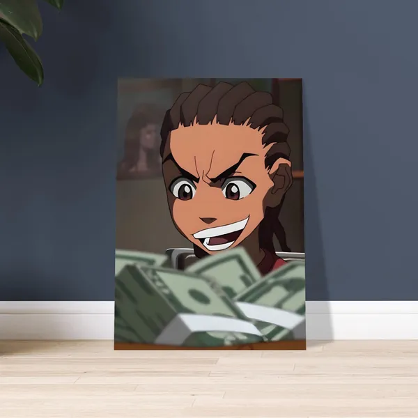 Boondocks (Riley Freeman) | Animated Figure | Printable Wall Art |  Art Decor | Uni Room Decor