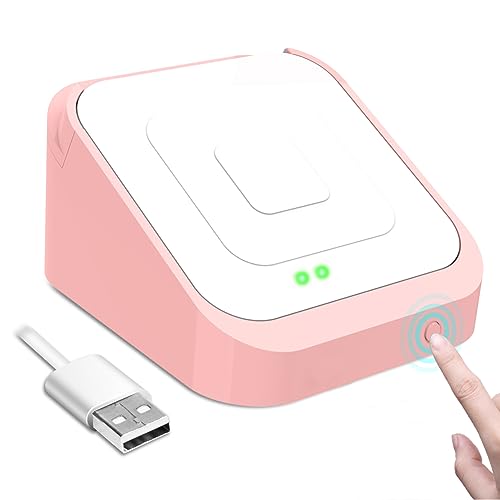 Dock Compatible with Square Reader 2nd Generation, Square Card Reader Stand Holder, Anti-Sleep Button, One Click to Turn On, Pink. - for 2st Generation - Pink