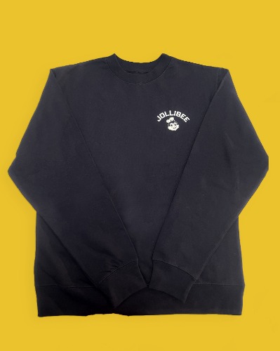 Jollibee Crewneck Chest Logo Sweatshirt | Navy / M