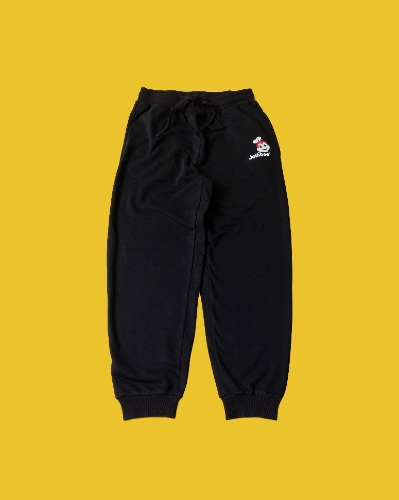 Black Jollibee Sweatpants | Black / M