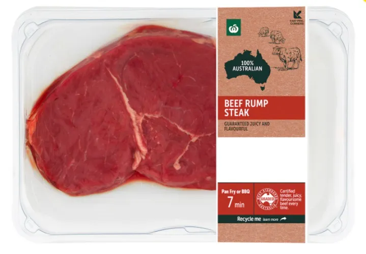 Woolworths Beef Rump Steak 250g | Woolworths