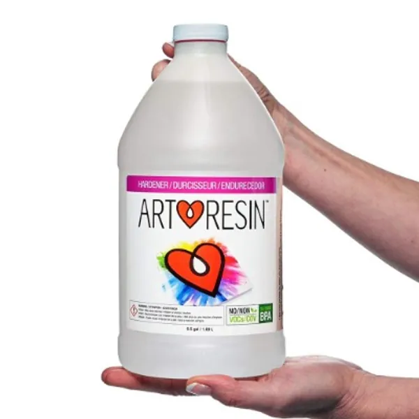 ArtResin - Epoxy Resin - Clear - Non-Toxic - 1 gal (0.5 gal resin + 0.5 gal hardener) (3.78 L)