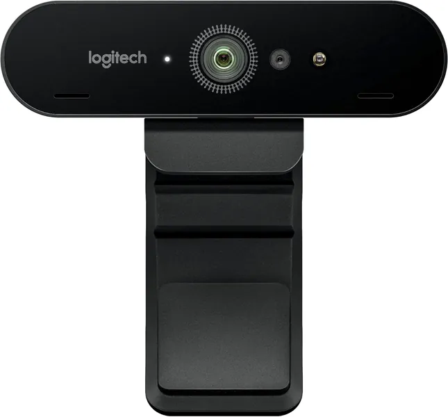 Logitech 4K Pro Webcam, 4K Resolution at 30 fps, Auto Focus, Wide 90° Diagonal Field of View, 5X Digital Zoom, RightLight 3 with HDR (Renewed)