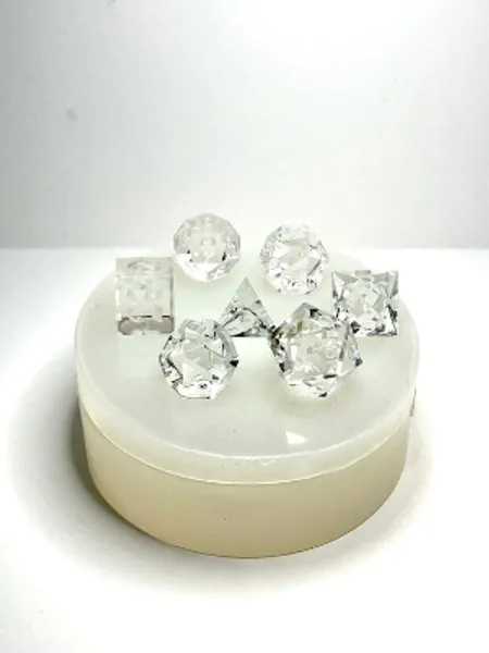 Sharp-edged Dice Set Mold DICE NOT INCLUDED | Etsy