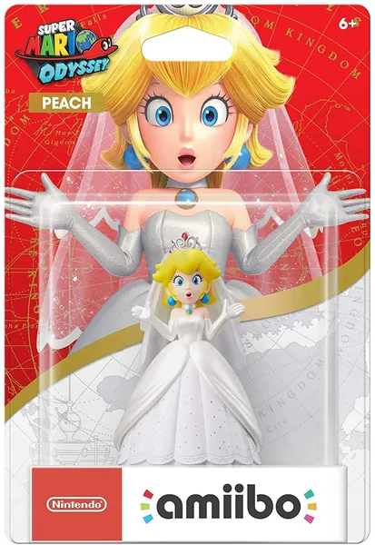 Peach (Wedding outfit) amiibo - Super Mario Odyssey (Nintendo Wii U/Nintendo 3DS/Nintendo Switch)